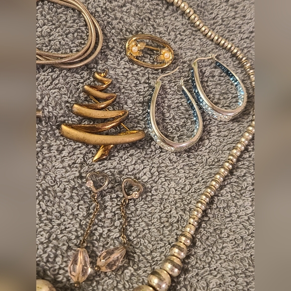 Sterling Silver 925 Assorted Jewelry Lot - Picture 3 of 14